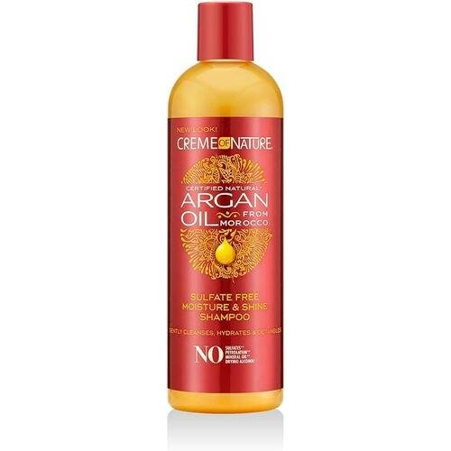 Creme of Nature Argan Oil Moisturizer & Shine Shampoo 12 oz